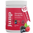 JUNP Electrolytes Powder No Sugar No Carbs, Wild Berry Fruit smaak Keto Electrolyte Drink Mix - Kalium & zout Hydration Powder Electrolytes, Zero Calorie Sugar Free Electrolyte Powder, 90 Servers