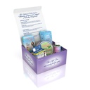Drie Lollies Preggie Gift Box - Natuurlijke, Zwangerschap Misselijkheid Relief Essentials met anti-ziekte Lozen, Hydration Packets, Gember Capsules, & Anti-Misselijkheid Bands for Morning Disease