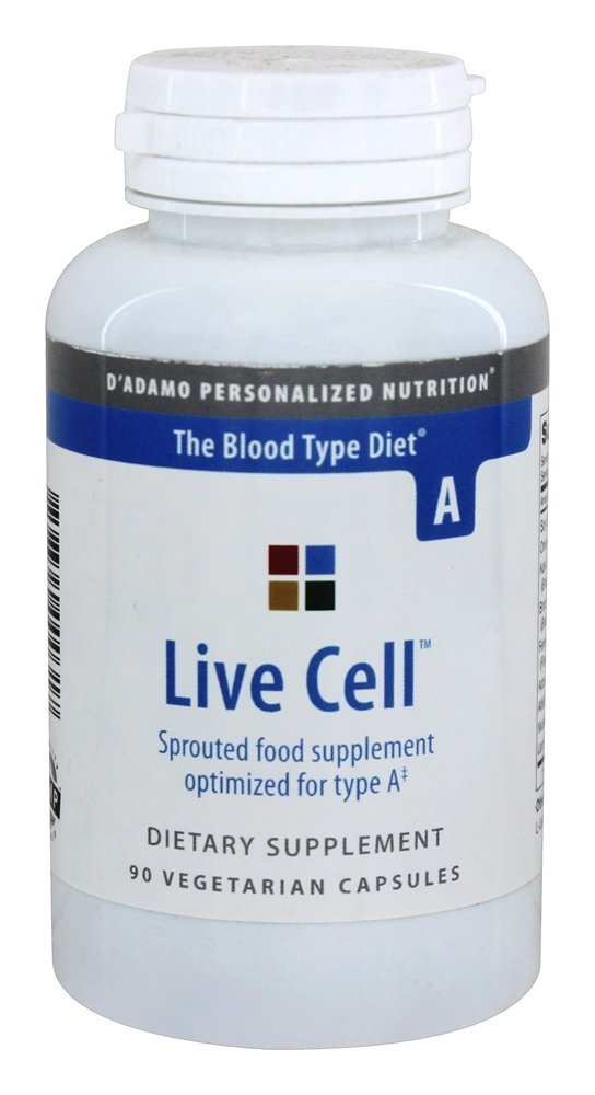 D'Adamo Persoonlijke Voeding - Live Cell A 90 vcaps