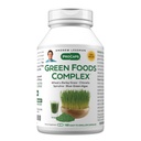 ANDREW LESSMAN Green Foods Complex 180 Capsules - Fournitures Blocs de construction pour la croissance saine des tissus, soutien du foie. 100 mg Chacun de l'orge, l'herbe de blé, les algues vertes bleues, Chlorella, Spiruline