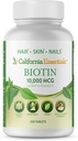 California Essentials Biotin 10000mcg 