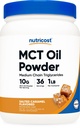 Nutricost Premium MCT Oil Powder (1 LB) (Salted Carmel) - Beste voor Keto, Ketosis en Ketogene Diets - Non-GMO en Glutenvrije, Medium Chain triglyceride