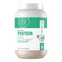 NutraOne ProteinOne Whey Protein favorise la récupération et construire un muscle avec une poudre à agiter de protéines pour les hommes et les femmes (crème glacée à croustilles de menthe, 2 LB)