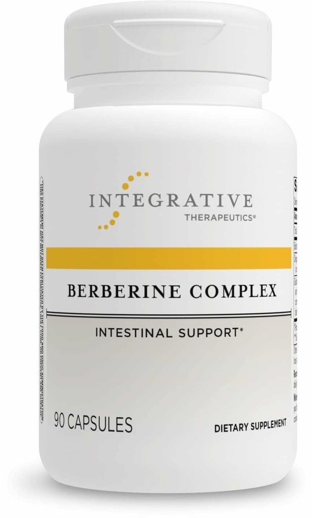 Integrative Therapeutics Berberine Complex - Digestief en Gut Health Supplement* - Veganistisch, Glutenvrij en zuivelvrij - 90 Capsules (45 porties)