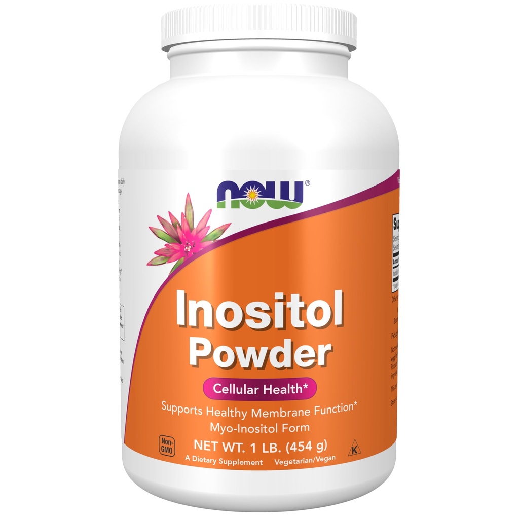 NOW Foods Supplements, Inositol Powder, Neurotransmitter Signaling*, Cellular Health*, 1-pond