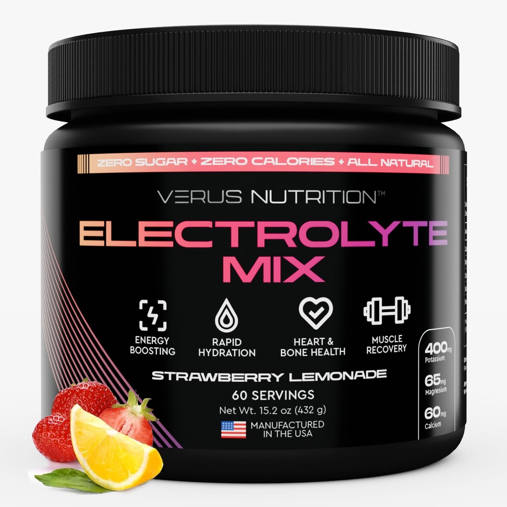 Elektrolyten Powder No Sugar- Zero Calorie Hydration Powder 