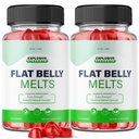 les laboratoires de taille - Flat Belly Melts Keto ACV Gummies pour la perte de poids avancée avec vinaigre de cidre d'Apple, supplément aide à réduire la graisse de ventre (120 Gummies)