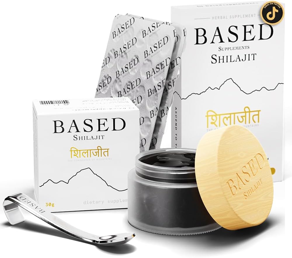 Op basis van Shilajit  Trace Minerals, 60 tabletten + 60 porties