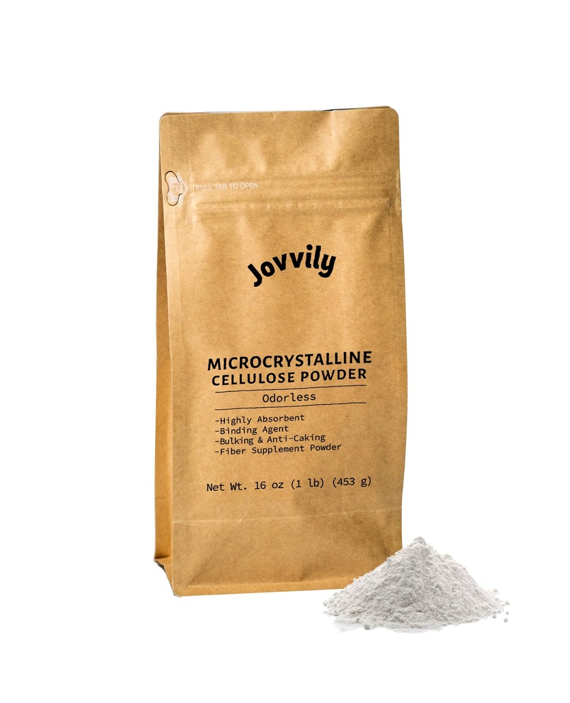 Microkristallijne cellulosepoeder - 1 lb - Fiber Supplement - Bindmiddel
