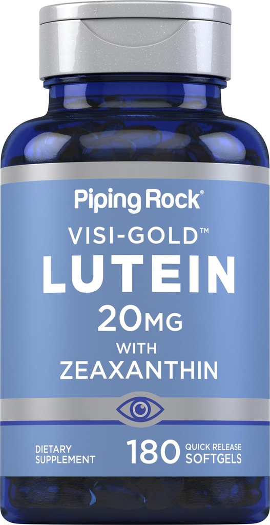 Piping Rock Lutein and Zeaquin Supplement 