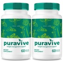 (2 Pack) Puravive, Puravive Weight Loss Capsules, Puravive Exotic Rice Method, All Natural Detox & Cleanse Support, Pura Vive Keto Reviews (120 Capsules)