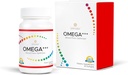 Omega +++ Supplement voor mannen en vrouwen: Premium Fish Oil DHA EPA Omega 3, Omega 3 EFA 369 in Cold-Pressed Formulatie. Non-GMO, Glutenvrij en derde partij getest op topkwaliteit (30 telling)