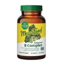 Complexe MegaFood Balanced B - Supplément complexe de vitamine B - 8 B Vitamines incluant vitamine B6, vitamine B12, folate, biotine et plus - soutient la production d'énergie cellulaire - végétalien, sans gluten - 60 onglets