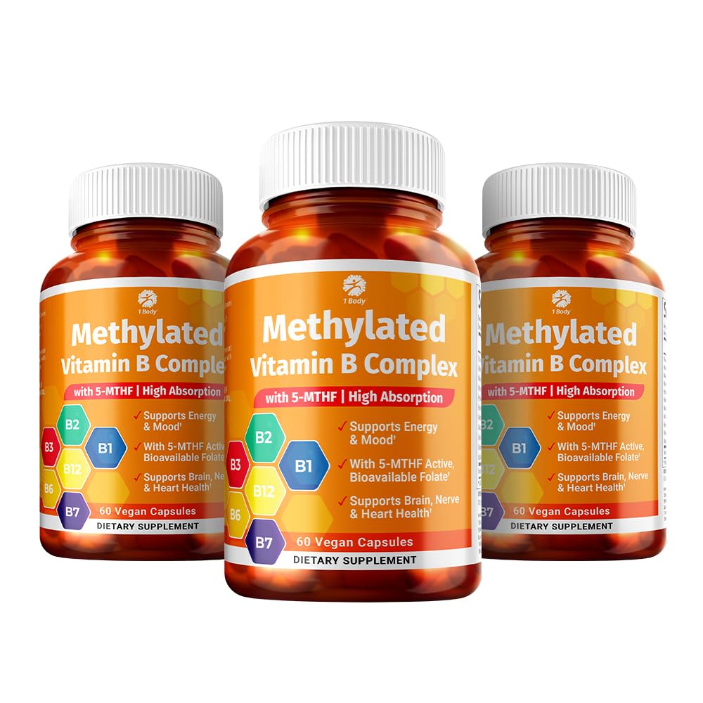 1 Body Vitamin B Complex 3 Pack 
