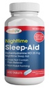 HealthPharma Nighttime Sleep-Aid, Difenhydramine HCL Caplets, 25 mg (Blue), 600 Tellen