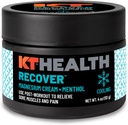 KT Santé, Magnésium crème, récupérer - refroidit et soulage les muscles et la douleur articulaire - utiliser après l'entraînement pour réduire la douleur