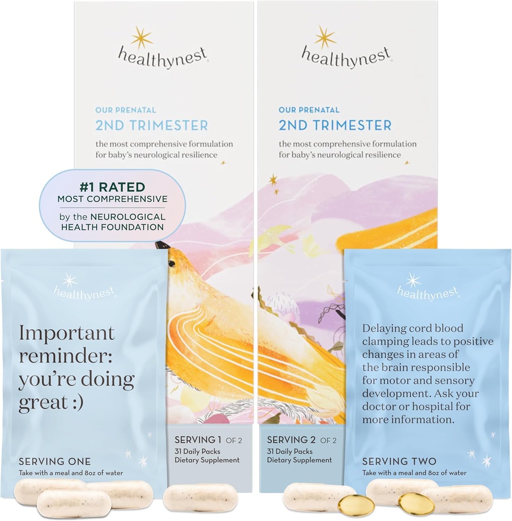 GezondNest 2nd Trimester Prenatale Vitamine 