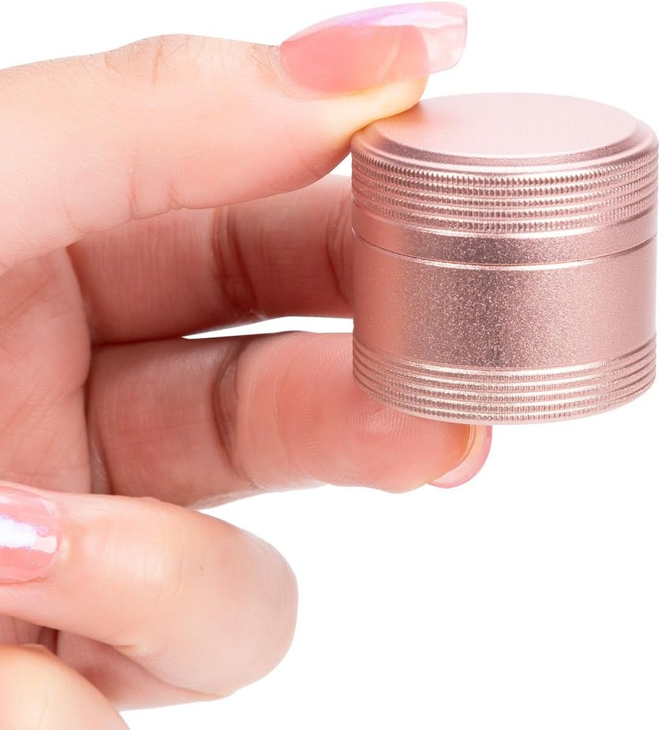 Draagbare metalen pil Box Single Waterproof pil geval voor dagelijks - Pocket Purse pil Container Medicine Organisator Houder voor Vitaminen Medicatie Visolie Roze