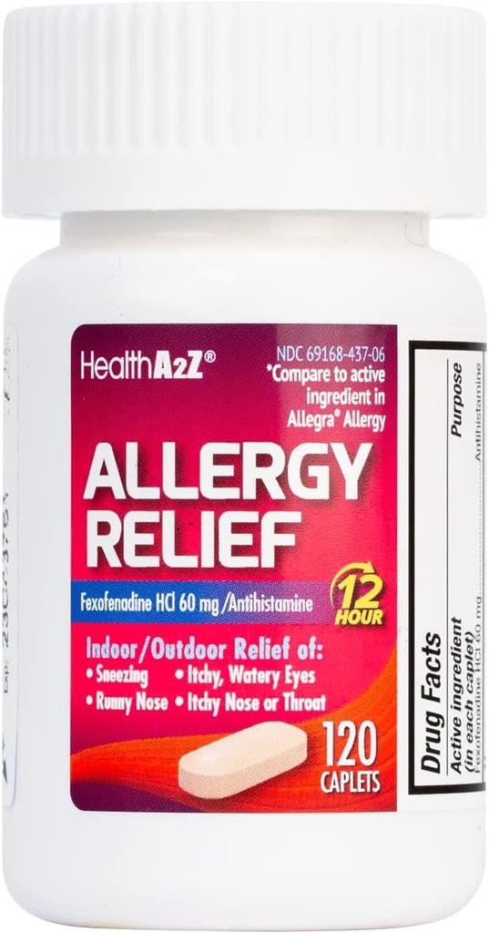 HealthA2Z® Fexofenadine Hydrochloroide 60mg 