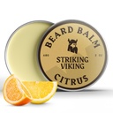 Opvallende Viking Baard Balsem voor mannen - Vertrek in Baard Conditioner - Styling Balsem gemaakt met natuurlijk Afgeleide Baard Butter, Argan & Jojoba Oils (2 Ounce (Pack of 1), Citrus)