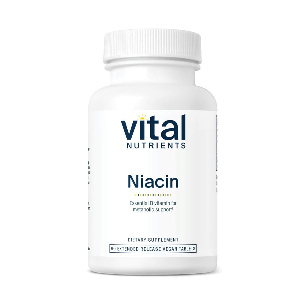 Vitale voedingsstoffen Niacin 500mg 