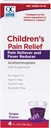 Quality Choice Children's Pain Relief & Fever Reducer for Kids, 4fl oz Acetaminophen 160mg per 5ml, Ibuprofen & Aspirine Free, Liquid Cold and Flu Medicine for Kids, Regular Strength OTC Medication