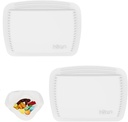 2 Pieces Pillen Organisator Herbruikbare Pocket Pill Case Portable Open Pill Pouch Siliconen Small Pill Box Pillenbak Pillenhouder Pillentassen Organiseren Medicatie, Vitaminen, en tabletten voor reizen (White)
