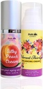 Menopauze Rebalancing Bundle: Silky Peach Estriol Cream & levendig Derde Progesterone Cream voor vrouwen. Bioidentical Estrogen & Progesterone for Hot Flashes, Vaginale Droogheid, Slaapproblemen & Hersen mist
