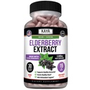 Kaya Naturals Vlierbes Immune Support - Vlierbes Extract, Rijke Antioxidant Premium Vitaminen, 1200mg Immune System Booster Sambucus Capsules - 30 Tel.