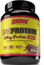 MAN Sport ISO-protein 100% Pure Wei Protein Isolaatpoeder, Chocolademelk, 2 Pond