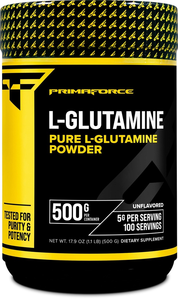Primaforce L-Glutamine Poeder 500 Gram (1.1 LBS)