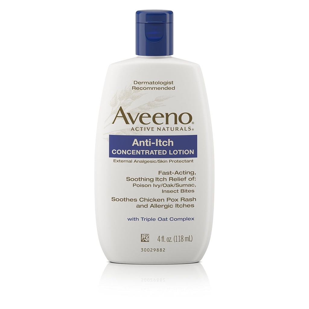 Aveeno Active Naturals Anti-Itch Geconcentreerde Lotion - 4 fl oz