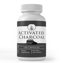 Pure originele ingrediënten Actieve kool, (100 capsules) Altijd zuiver, Geen additieven of fillers, Lab geverifieerd