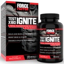 Kracht Factor Test X180 Ignite Total Testosteron Booster voor mannen met Fenegriek zaad en groene thee Extract om te bouwen Lean Muscle, Boost Energy, en verbeteren prestaties, 120 Tellen