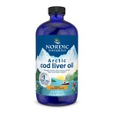 Nordic Naturals Arctic Cod Liver Oil, Orange - 16 oz - 1060 mg Totaal Omega-3s met EPA & DHA - Hart & hersenen Gezondheid, Gezonde Immuniteit, Algehele Wellness - Non-GMO - 96 Servers