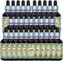 Châtaigne de cheval (Aesculus Hippocastanum) Glycérite, noix séchées organiques Extrait liquide d'alcool-FREE (Nom de marque: HerbalTerra, Fièrement fabriqué aux États-Unis) 30x2 fl.oz (30x60 ml)