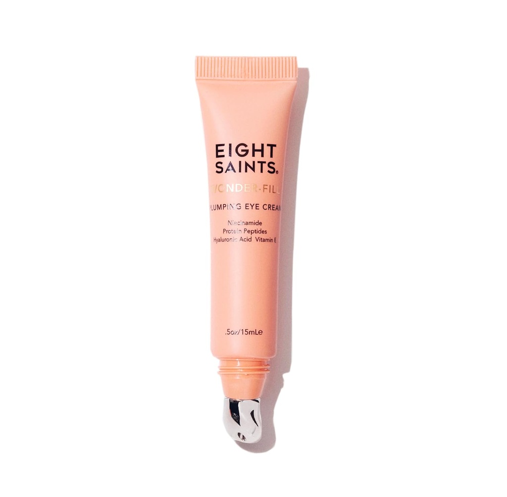 8 Saints Remplir la crème pour les yeux, naturel et biologique anti-vieillissement sous la crème pour les yeux à la peau de plomb, réduire les rides, les lignes fines et les sacs sous les yeux, les cercles sombres sous le traitement des yeux, 0,5 onces