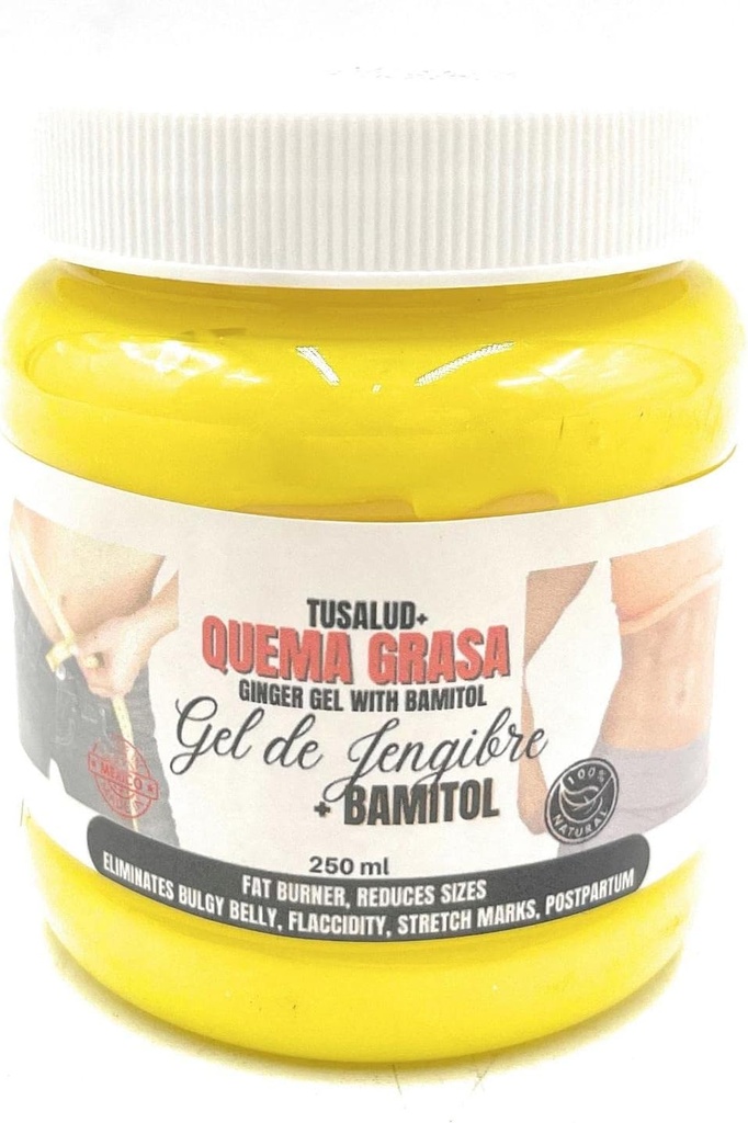 Ginger & Bamitol Slimming Body Gel Natural Fat Reducer, 8,45 fl oz