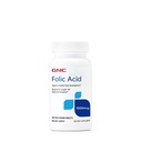 GNC Folic Acid 1000mcg, ondersteunt gezonde foetusontwikkeling, vereist voor juiste rode bloedcelvorming, Vegetarische Formule, 100 Tellen