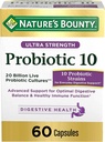 Probiotica door de Bounty van de Natuur, Ultra Strength Probiotic 10, Immune Health & Digestief Balance, 60 Capsules