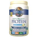 Tuin van het leven Rauw Organisch Proteïne Vanillepoeder, 20 porties - Gecertificeerd Veganistisch, Glutenvrij, Biologisch, Non-GMO, Plant Gebaseerd Suikervrij Proteïne Schudden met probiotica en enzymen, 4g BCAA's, 22g proteïne