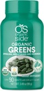 Biologische Groenen (Spirulina, Tarwegras & Moringa) 90 Tabletten - Rijk aan vitaminen en mineralen - Super Greens 1100 mg - Gecertificeerde USDA - Niet GGO - Veganistisch