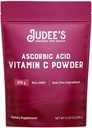 Poudre de vitamine C sans gluten de Judee - 11.25 Oz Pouch - Acide ascorbique en poudre sans OGM, sans gluten et sans noix pour le soutien immunitaire, la conserve et la poudre de cheveux