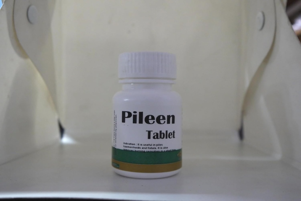 Prabhat Ayurvedische Apotheek Pileen Natuurlijke Ayurvedische Tablet voor het versterken van spijsvertering