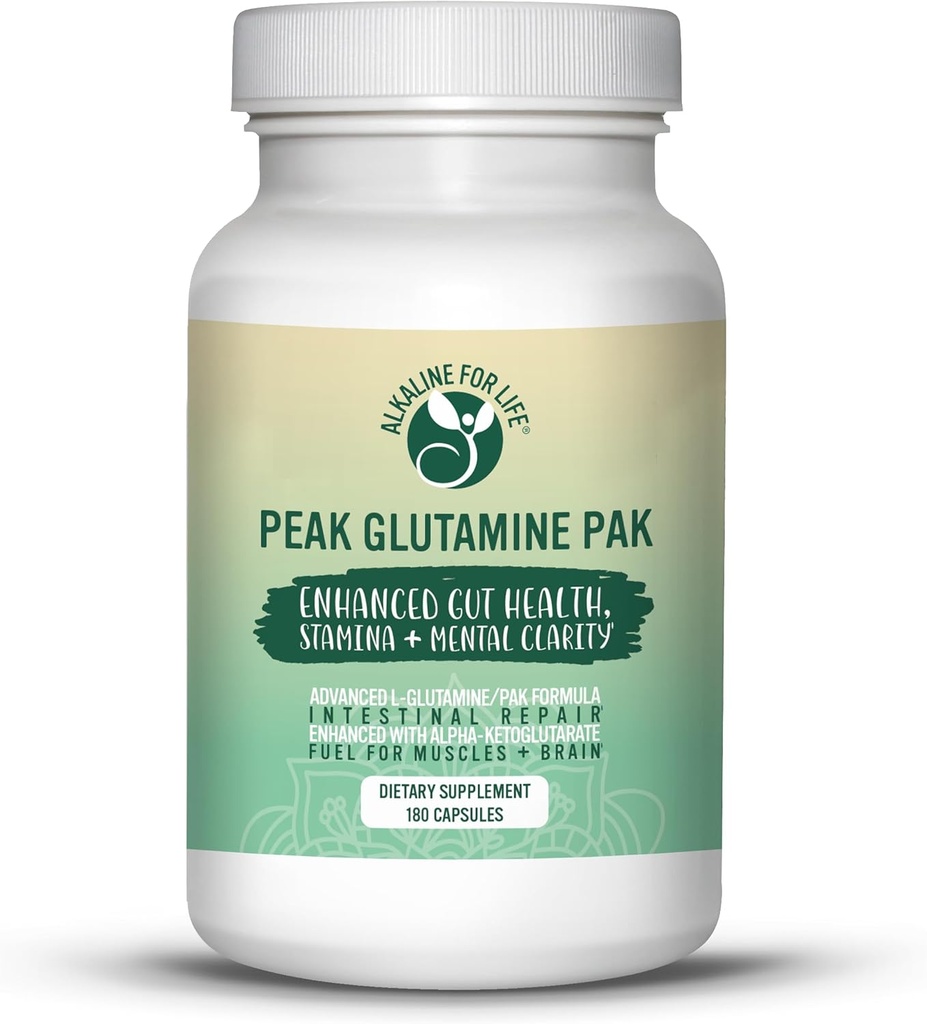 Piekglutamine PAK 180 Capsules L Glutamine met pyridoxal Alpha-ketoglutaraat om L-glutamine efficiënt te recyclen voor Optimaal Gut Health Voordeel