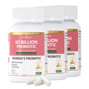 Probiotiques et prébiotiques pour les femmes pH Balance et santé digestive - 60 milliards de probiotique vaginal avec canneberge et D-mannose pour Gut, Urinaire, Santé immunitaire, Vegan et non-OGM