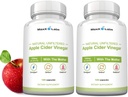 Raw Apple Cider Vinegar Capsules with Mother, 1500mg ACV Pills - Boost Energy, Support Immunity & Digestion & Weight Management for Women & Men - 2 Pack