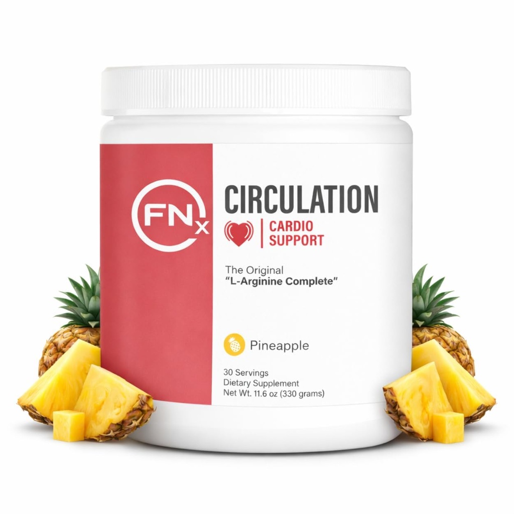 L-Arginine Complete, Ananas - 5000mg L Arginine, Nitrik Oxide Booster, Natural Supplement, verhoogt energie en duurzaamheid