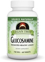 Bron Naturals Vegan True Glucosamine, bevordert gezonde gewrichten*, 750 mg - 60 tabletten
