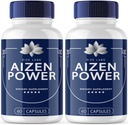 rize labs - Aizen Power for Men, All Natural Male Supplement to Boost Energy and Performance (120 Capsules)